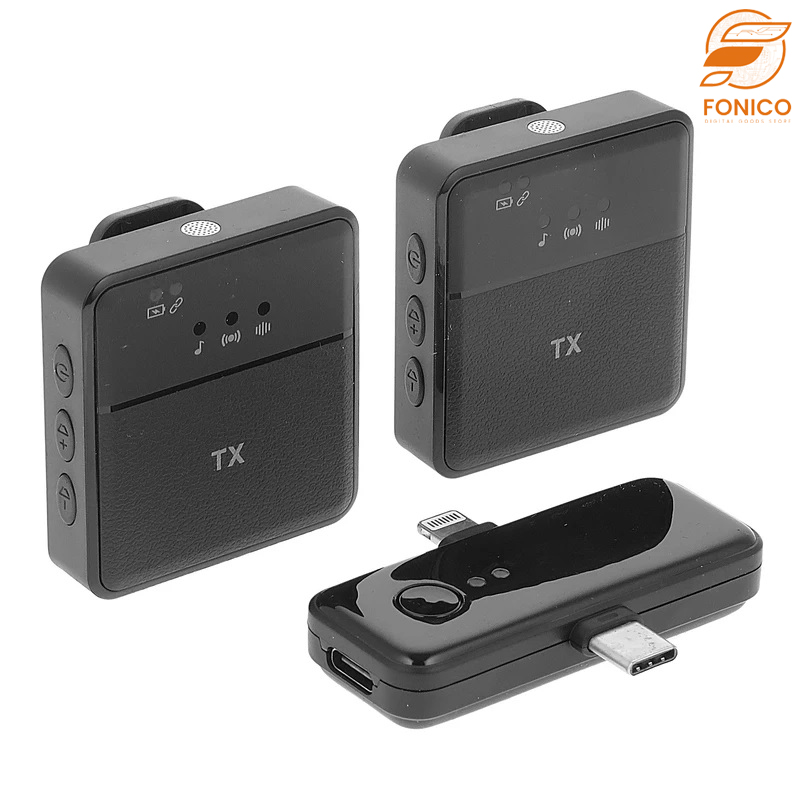 میکروفن یقه ای مدل SX31 dual 3in1 Multi-Function